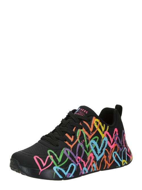 Se SKECHERS Sneaker low 'UNO LITE'  lyseblå / lilla / lys pink / sort ved About You