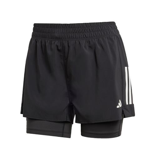 ADIDAS PERFORMANCE Sportsbukser 'Own The Run'  sort / hvid