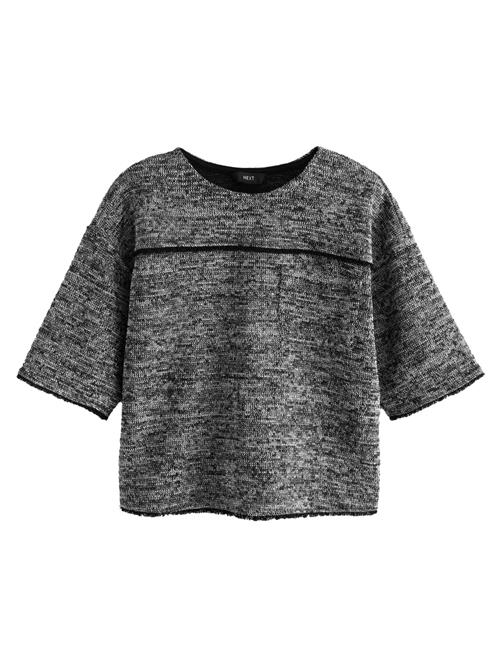 Se Next Shirts 'Boxy Boucle '  grå ved About You