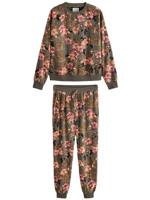 Next Pyjamas  lysebrun / khaki / eosin / sort