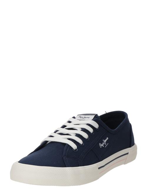 Se Pepe Jeans Sneaker low 'Brady'  natblå / hvid ved About You