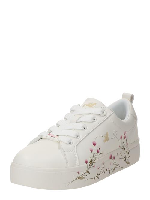 Se ALDO Sneaker low 'WILDFLOWERS'  beige / grøn / hvid ved About You