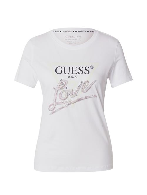 GUESS Shirts  sort / hvid / perlehvid