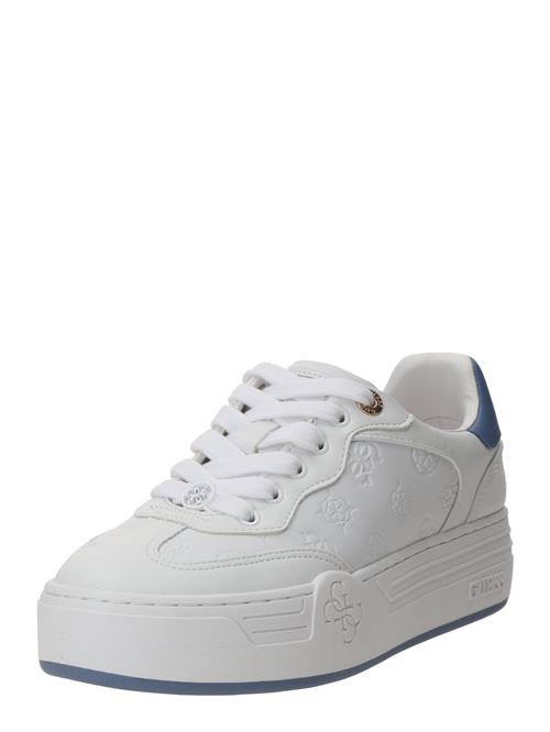 Se GUESS Sneaker low 'SWOLE'  safir / hvid ved About You