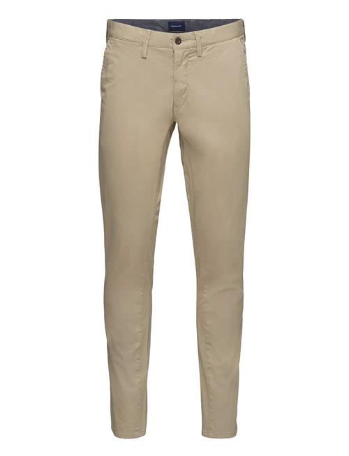 Slim Twill Chinos GANT Beige