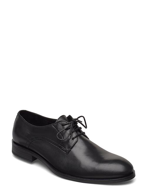 Biabyron Leather Derby Bianco Black