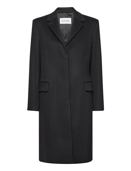 Essential Wool Coat Calvin Klein Black