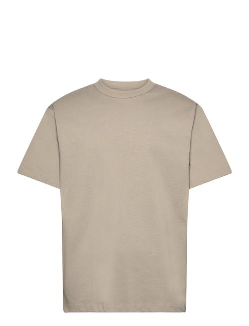 Se Combed Jersey Thorbjørn Tee Mads Nørgaard Beige ved Booztlet