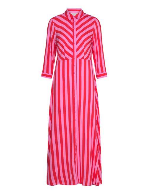 Yassavanna Long Shirt Dress S. Noos YAS Pink