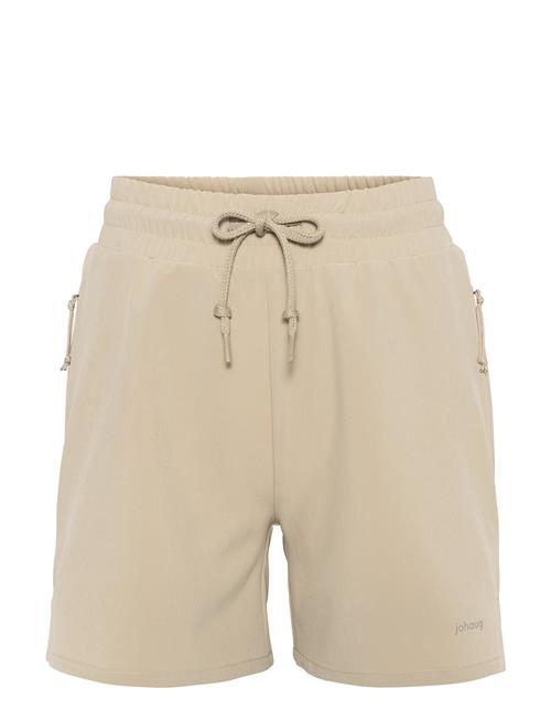 Strut Microfiber Shorts Johaug Beige