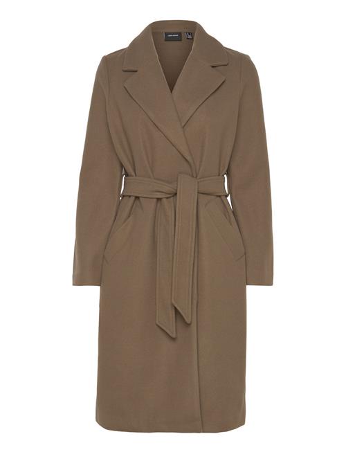 Vmfortuneaya Ss23 Long Coat Noos Vero Moda Brown