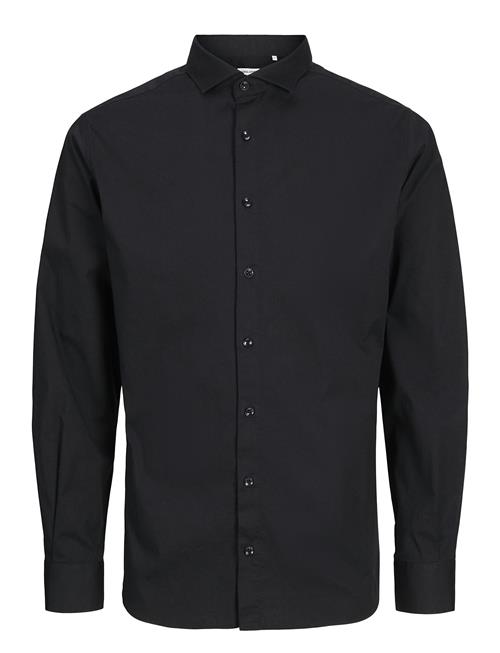 Jack & Jones Jjeaxel Stretch Shirt Ls Noos Jnr Jack & J S Black