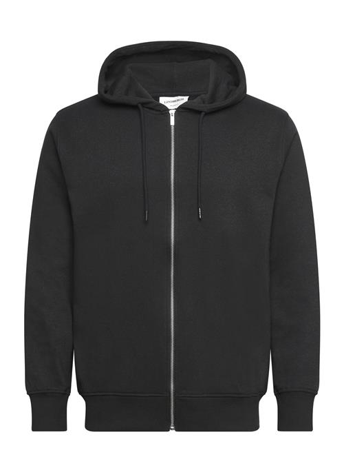 Sweat Hoodie W. Zip Lindbergh Black