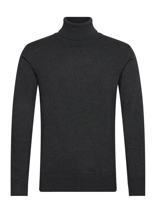 100 Recycle Knit Roll Neck Lindbergh Grey