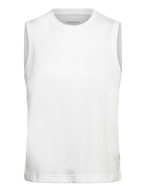 W Coolmax Tank Peak Performance White