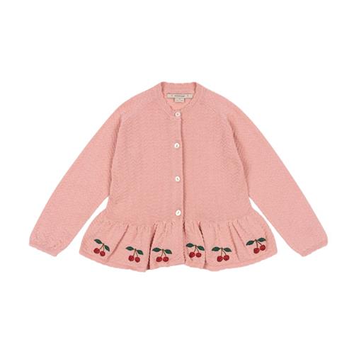 Konges Sløjd GOTS Cypres Cardigan Mellow Rose | Lyserød | 3 years