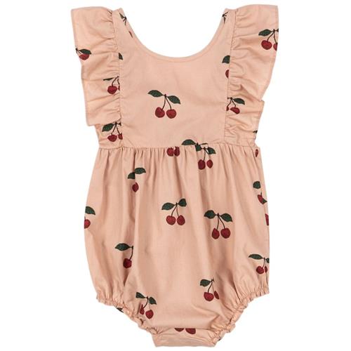 Konges Sløjd GOTS Verbena Romper Ma Grande Cerise Blush | Lyserød | 3 months