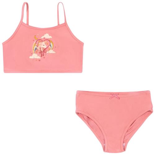 Konges Sløjd GOTS Riley Bikini Flamingo Plume | Lyserød | 2 years