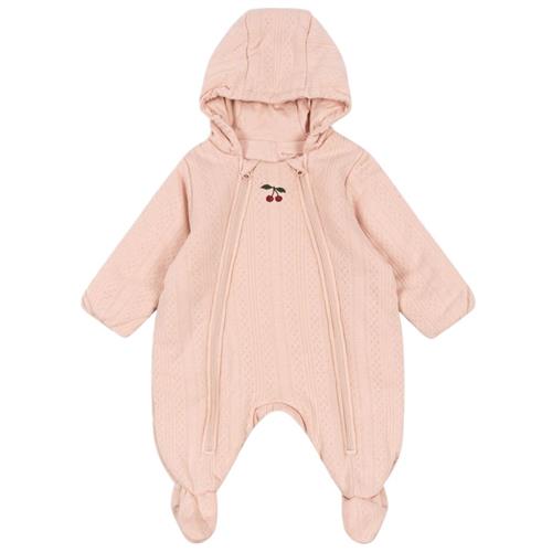 Konges Sløjd Minna Polstret Onesie Cameo Rose | Lyserød | 9 months