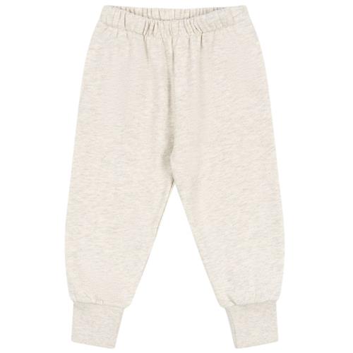 Konges Sløjd GOTS Loupy Lou Joggingbukser Off White Melange 4 Y  Creme  4 år  Unisex