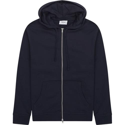 Bareen Classic Zip Hoodie Navy