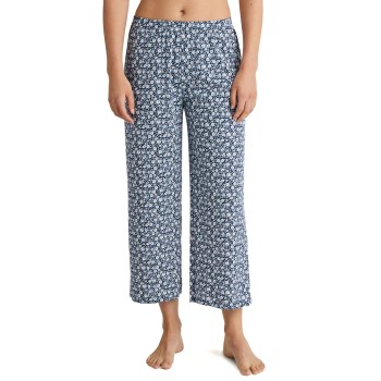 Calida Favourites Sleep Cotton Pants Marineblå bomuld Small Dame