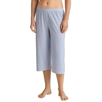 Calida Favourites Sleep Medium-Length Pants Lyseblå bomuld X-Small Dame