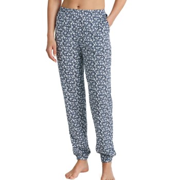 Calida Favourites Sleep Pants Marineblå bomuld Medium Dame