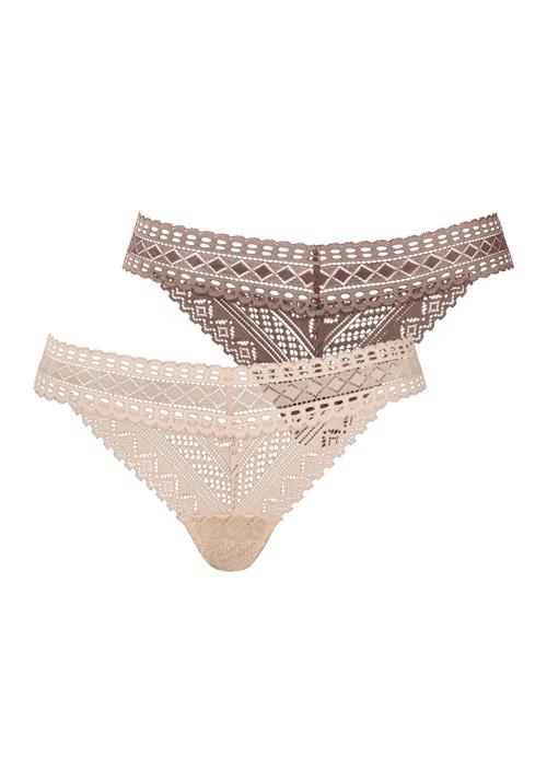 LASCANA String  beige / brun