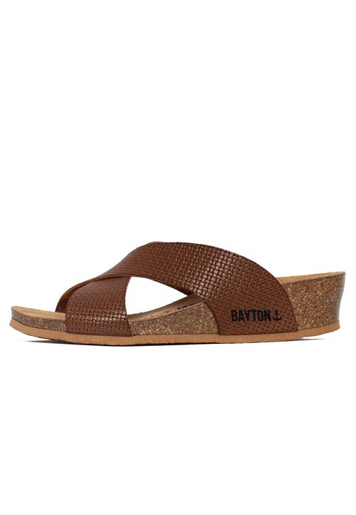 Bayton Pantoletter 'Marta'  brun / sort