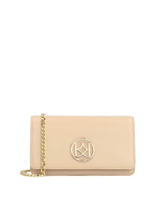 Kazar Clutch  beige / guld