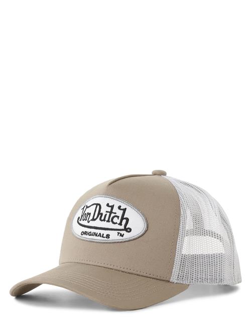 Von Dutch Originals Hætte 'Boston'  mokka / hvid