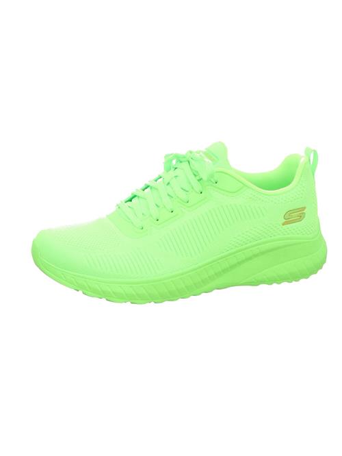 SKECHERS Sneaker low 'Bobs Squad Chaos - Cool Rythms'  neongrøn