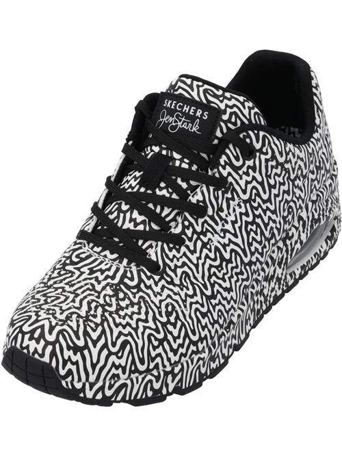 SKECHERS Sneaker low 'Infinite Drip'  sort / hvid