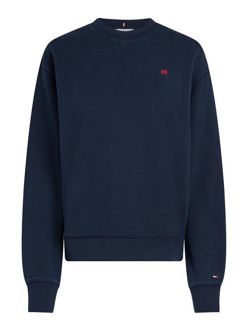 Se TOMMY HILFIGER Sweatshirt 'REG CONTRAST FLAG SWEATSHIRT'  blå ved About You