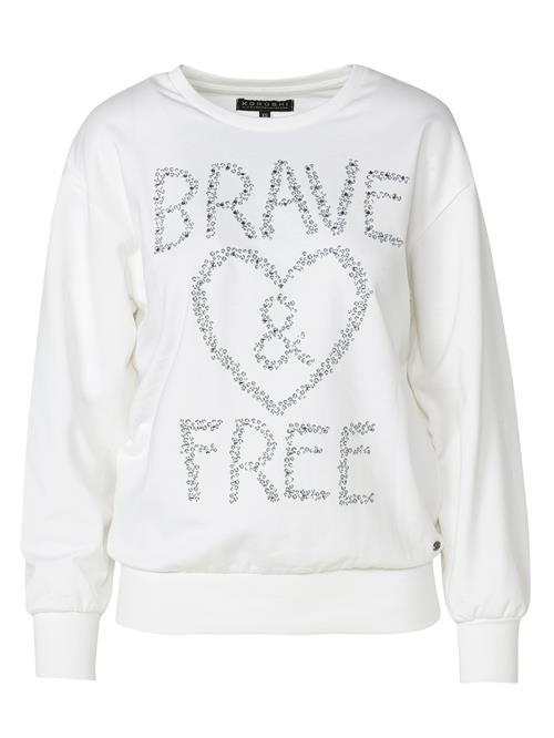 Se KOROSHI Sweatshirt  grå / offwhite ved About You