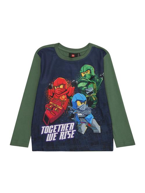 LEGO® kidswear Shirts 'LWTAFFY 116'  navy / mørkegrøn / rød / offwhite