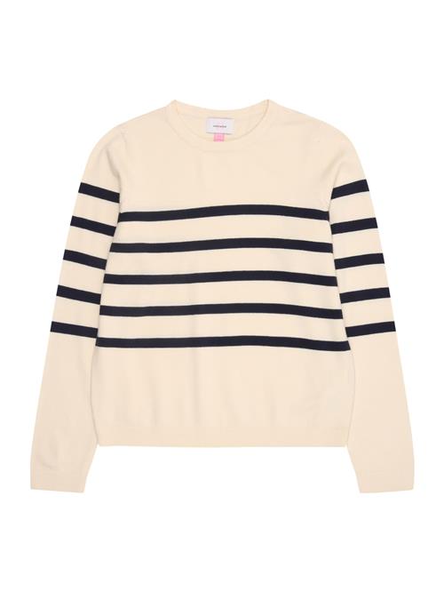 Vero Moda Girl Pullover 'VMSABA'  creme / sort