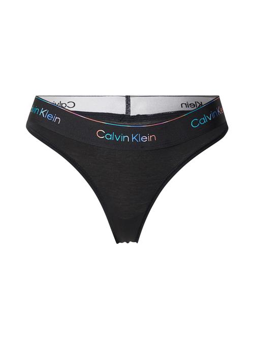 Calvin Klein Underwear String  turkis / neonblå / mandarin / sort