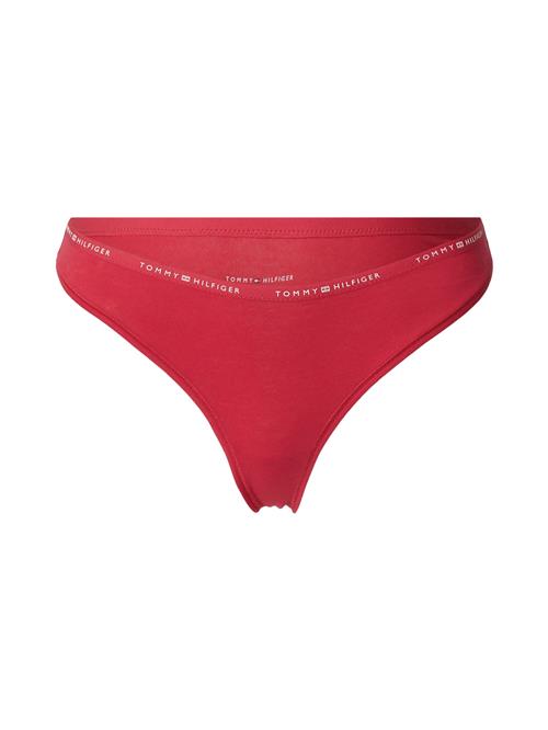 Se Tommy Hilfiger Underwear String  cranberry / hvid ved About You