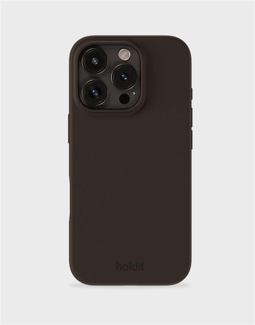 Holdit - Brun - Silicone Case iPhone 16 Pro