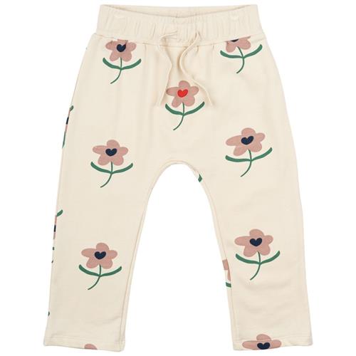 The New Siblings GOTS Netty Joggingbukser White Swan 110 cm  Creme  110 cm  kvinde