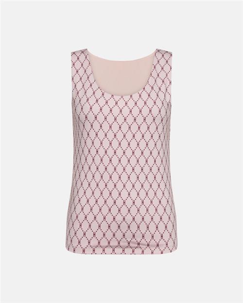 Top "logo" | Polyester | Rosa