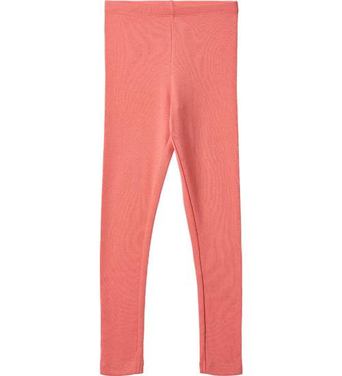 Wheat Leggings - Rib - Maddy - Light Coral