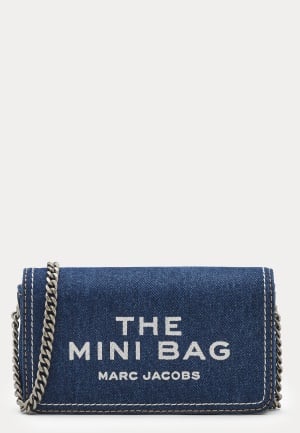 Marc Jacobs The Mini Bag Dark Wash Onesize