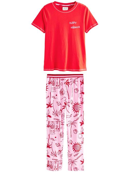 Next Pyjamas  pink / rød