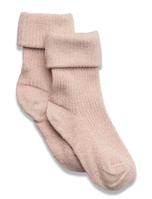 Ida Glitter Socks Mp Denmark Pink