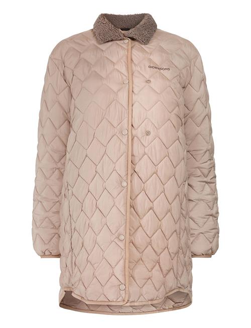 Betina Wns Parka Didriksons Beige