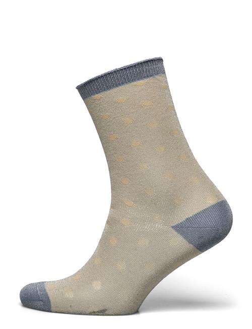 Donna Glitter Socks Mp Denmark Beige