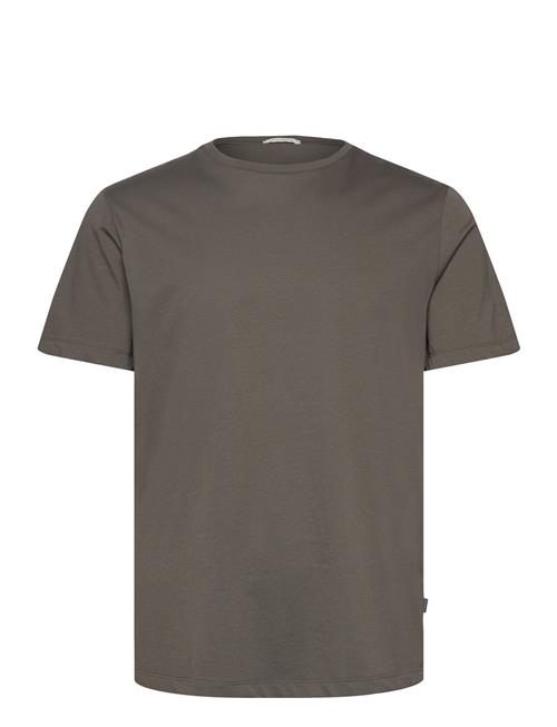 Mercerized Cotton Tee S/Smercerized Cotton Tee S/S Lindbergh Black Brown